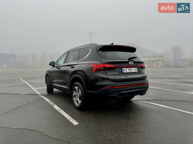 Черный Хендай Санта Фе, объемом двигателя 2.5 л и пробегом 101 тыс. км за 31500 $, фото 5 на Automoto.ua