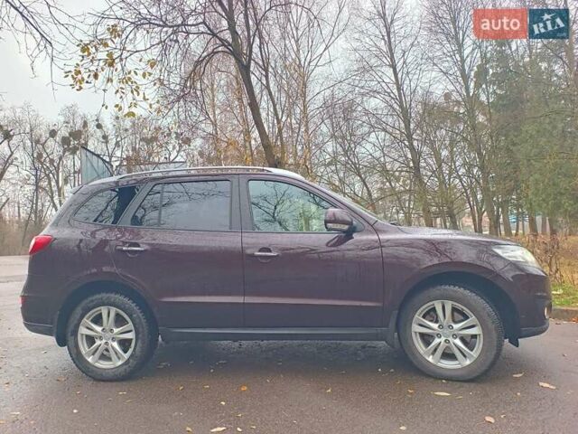 Фиолетовый Хендай Санта Фе, объемом двигателя 2.2 л и пробегом 218 тыс. км за 14300 $, фото 2 на Automoto.ua