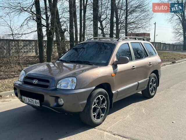 Коричневий Хендай Санта Фе, об'ємом двигуна 2 л та пробігом 130 тис. км за 7500 $, фото 1 на Automoto.ua