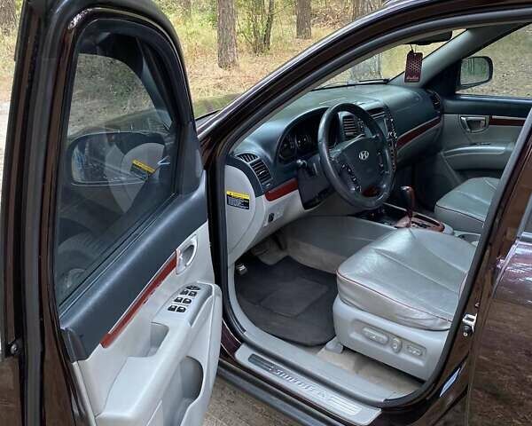 Коричневый Хендай Санта Фе, объемом двигателя 2.66 л и пробегом 200 тыс. км за 9200 $, фото 25 на Automoto.ua