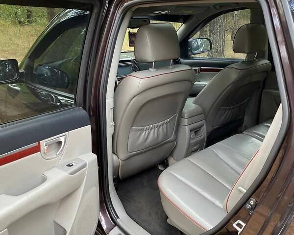 Коричневый Хендай Санта Фе, объемом двигателя 2.66 л и пробегом 200 тыс. км за 9200 $, фото 40 на Automoto.ua