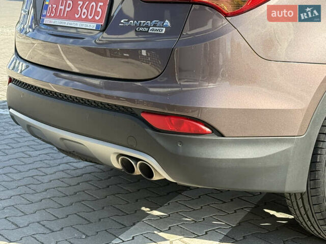 Хендай Санта Фе 2013 в Ровно на Automoto.ua Коричневый Хендай Санта Фе, объемом двигателя 2.2 л и пробегом 193 тыс. км за 18750 $, фото 23 на Automoto.ua