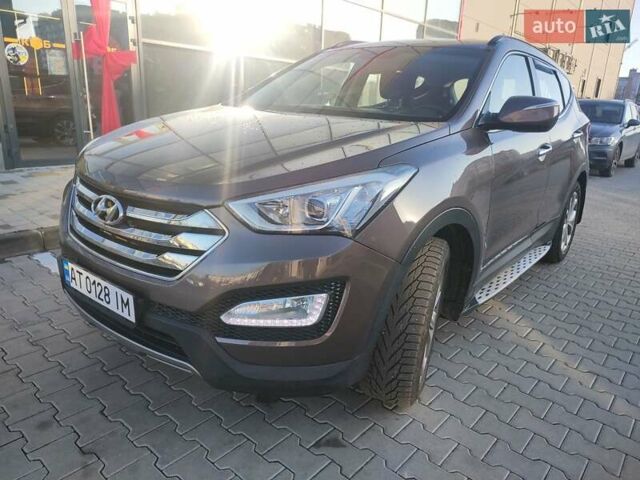 Коричневый Хендай Санта Фе, объемом двигателя 2.2 л и пробегом 201 тыс. км за 14000 $, фото 1 на Automoto.ua