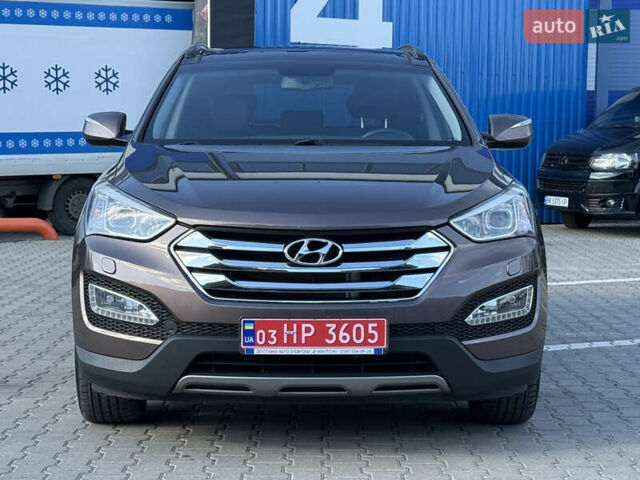 Хендай Санта Фе 2013 в Ровно на Automoto.ua Коричневый Хендай Санта Фе, объемом двигателя 2.2 л и пробегом 193 тыс. км за 18750 $, фото 2 на Automoto.ua