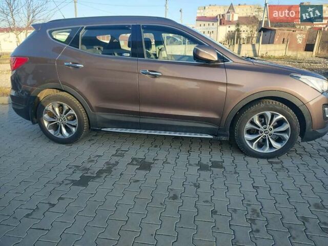 Коричневый Хендай Санта Фе, объемом двигателя 2.2 л и пробегом 201 тыс. км за 14000 $, фото 4 на Automoto.ua