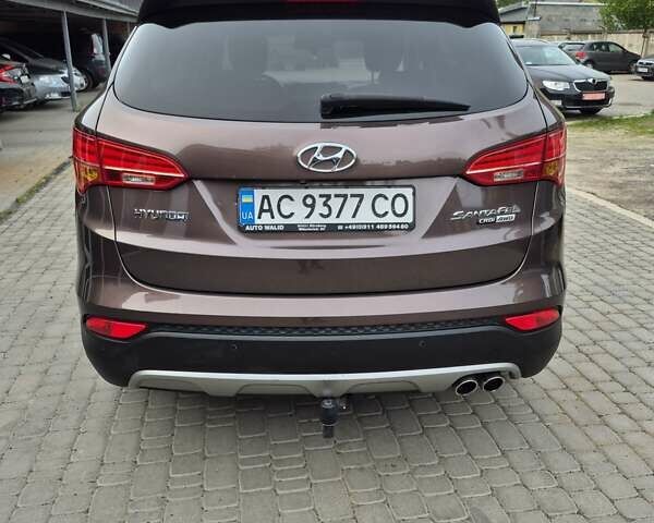 Коричневый Хендай Санта Фе, объемом двигателя 2.2 л и пробегом 240 тыс. км за 17800 $, фото 5 на Automoto.ua