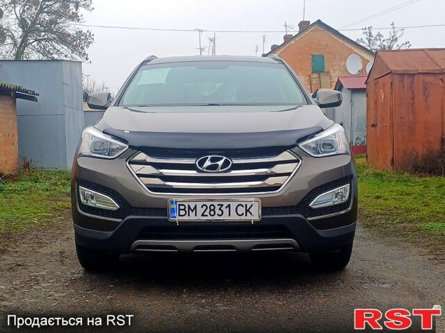 Коричневый Хендай Санта Фе, объемом двигателя 2.4 л и пробегом 82 тыс. км за 13500 $, фото 1 на Automoto.ua