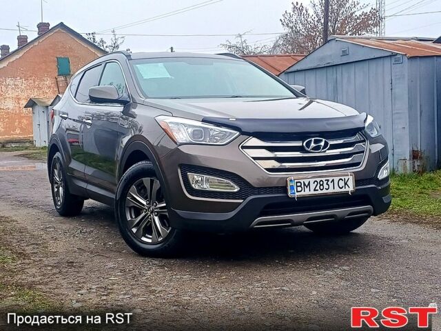 Коричневый Хендай Санта Фе, объемом двигателя 2.4 л и пробегом 82 тыс. км за 13500 $, фото 2 на Automoto.ua