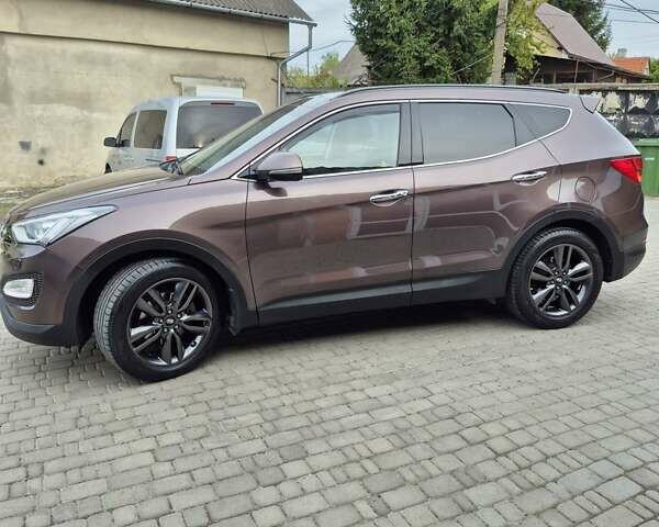 Коричневый Хендай Санта Фе, объемом двигателя 2.2 л и пробегом 240 тыс. км за 17800 $, фото 3 на Automoto.ua