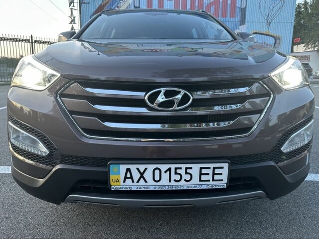 Коричневый Хендай Санта Фе, объемом двигателя 2.2 л и пробегом 94 тыс. км за 19500 $, фото 1 на Automoto.ua