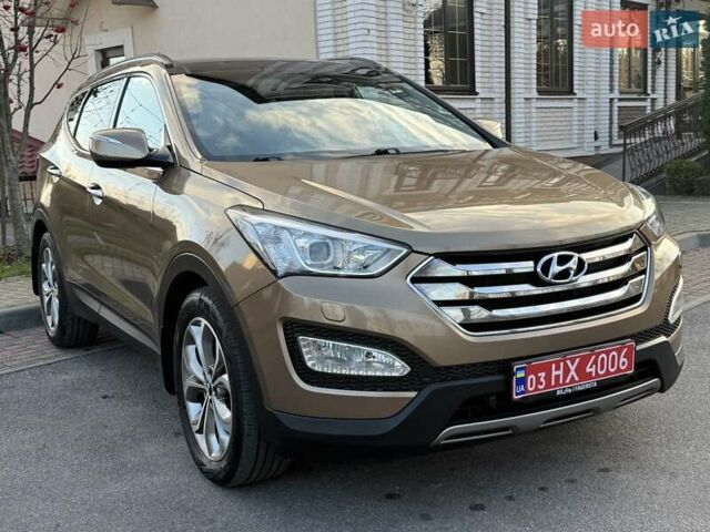 Коричневый Хендай Санта Фе, объемом двигателя 2.2 л и пробегом 130 тыс. км за 19950 $, фото 4 на Automoto.ua