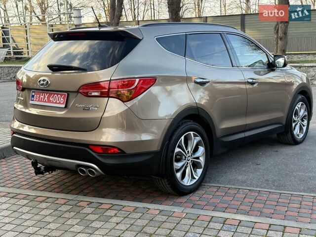 Коричневый Хендай Санта Фе, объемом двигателя 2.2 л и пробегом 130 тыс. км за 19950 $, фото 9 на Automoto.ua