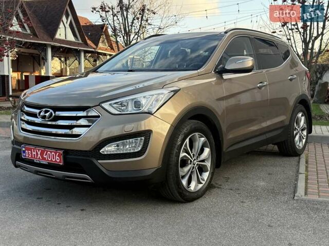 Коричневый Хендай Санта Фе, объемом двигателя 2.2 л и пробегом 130 тыс. км за 19950 $, фото 1 на Automoto.ua
