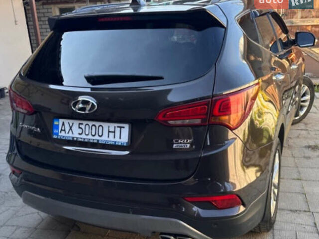 Коричневый Хендай Санта Фе, объемом двигателя 2.2 л и пробегом 171 тыс. км за 22700 $, фото 5 на Automoto.ua