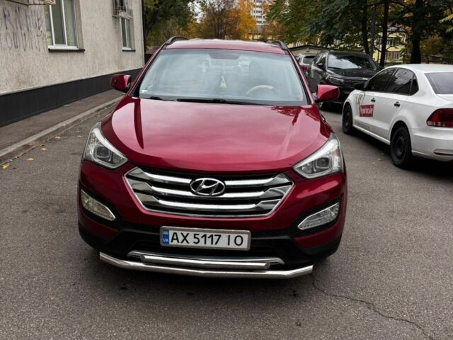 Красный Хендай Санта Фе, объемом двигателя 2 л и пробегом 166 тыс. км за 13000 $, фото 14 на Automoto.ua