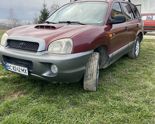 Червоний Хендай Санта Фе, об'ємом двигуна 2 л та пробігом 430 тис. км за 5099 $, фото 2 на Automoto.ua