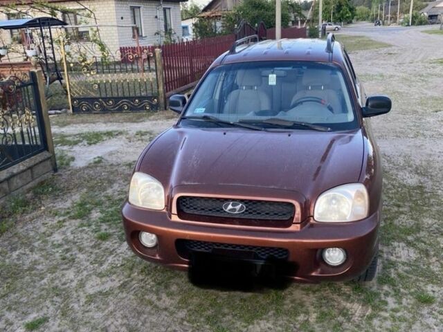 Красный Хендай Санта Фе, объемом двигателя 2 л и пробегом 320 тыс. км за 2300 $, фото 1 на Automoto.ua