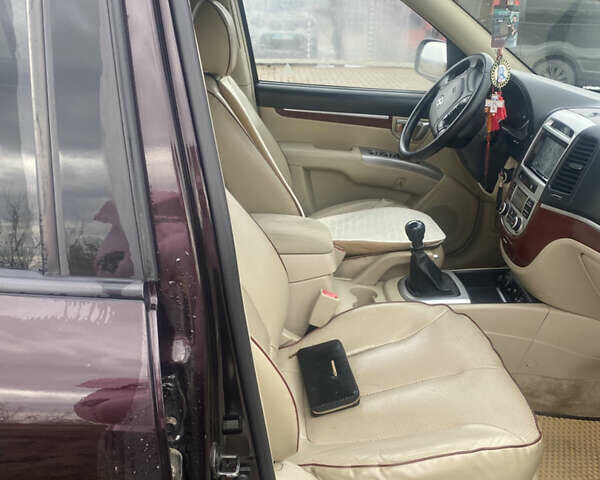 Красный Хендай Санта Фе, объемом двигателя 2.19 л и пробегом 200 тыс. км за 9000 $, фото 5 на Automoto.ua