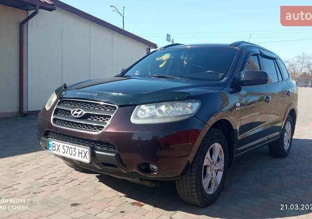 Красный Хендай Санта Фе, объемом двигателя 2.2 л и пробегом 243 тыс. км за 8500 $, фото 6 на Automoto.ua