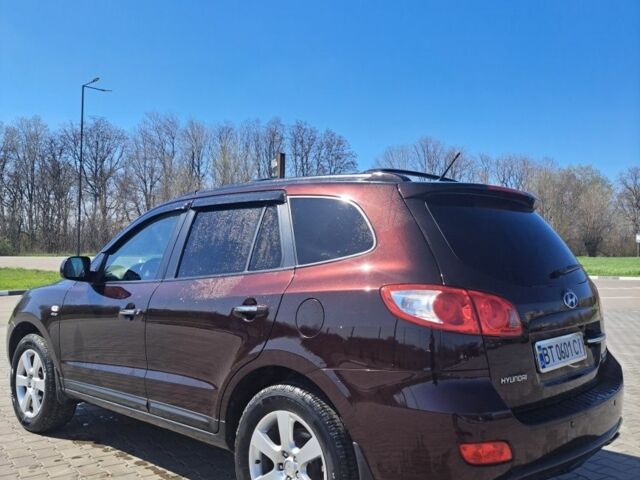 Красный Хендай Санта Фе, объемом двигателя 2.7 л и пробегом 185 тыс. км за 9700 $, фото 1 на Automoto.ua