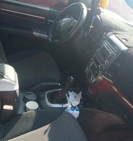 Красный Хендай Санта Фе, объемом двигателя 2.2 л и пробегом 243 тыс. км за 8500 $, фото 10 на Automoto.ua