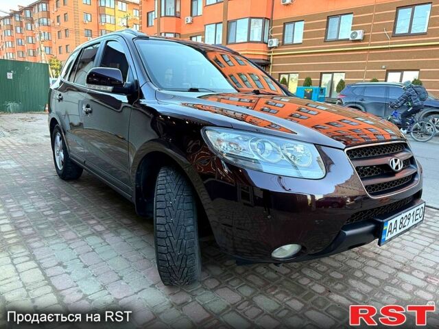 Красный Хендай Санта Фе, объемом двигателя 2.7 л и пробегом 233 тыс. км за 11000 $, фото 5 на Automoto.ua