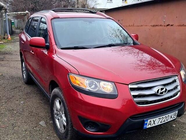Красный Хендай Санта Фе, объемом двигателя 2.4 л и пробегом 210 тыс. км за 12000 $, фото 2 на Automoto.ua