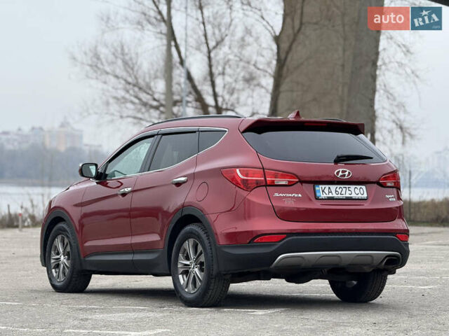 Червоний Хендай Санта Фе, об'ємом двигуна 2.4 л та пробігом 241 тис. км за 11800 $, фото 6 на Automoto.ua
