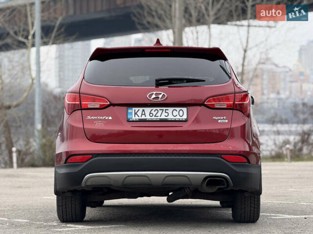 Червоний Хендай Санта Фе, об'ємом двигуна 2.4 л та пробігом 241 тис. км за 11800 $, фото 5 на Automoto.ua