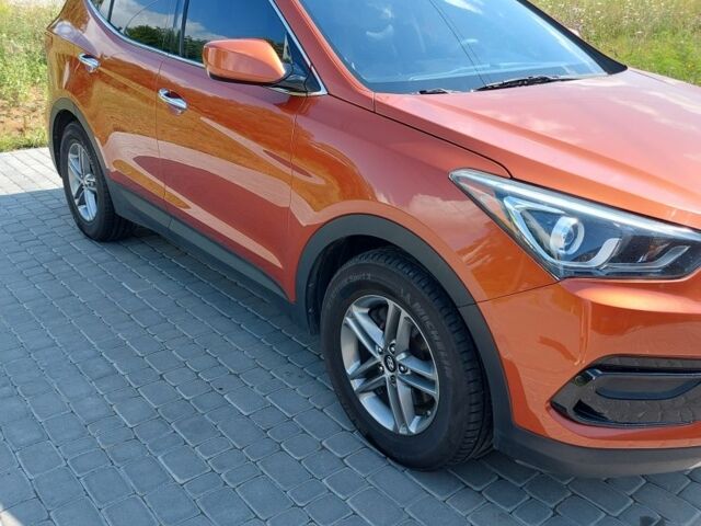 Красный Хендай Санта Фе, объемом двигателя 2.4 л и пробегом 96 тыс. км за 16300 $, фото 2 на Automoto.ua