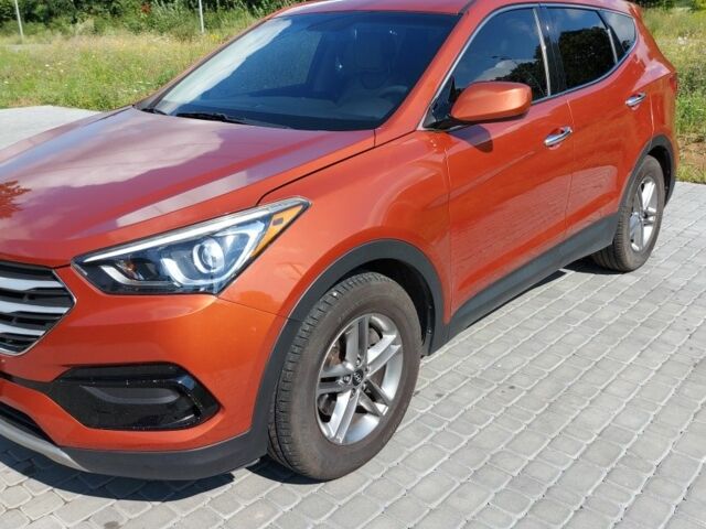 Красный Хендай Санта Фе, объемом двигателя 2.4 л и пробегом 96 тыс. км за 16300 $, фото 1 на Automoto.ua