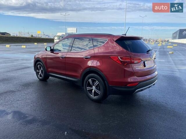 Красный Хендай Санта Фе, объемом двигателя 2 л и пробегом 59 тыс. км за 13500 $, фото 15 на Automoto.ua