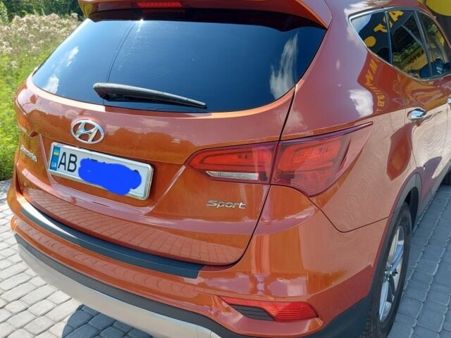 Красный Хендай Санта Фе, объемом двигателя 2.4 л и пробегом 96 тыс. км за 16300 $, фото 3 на Automoto.ua