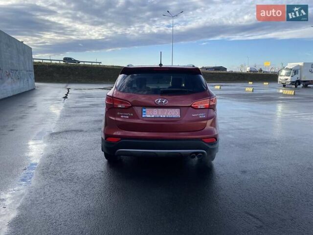 Красный Хендай Санта Фе, объемом двигателя 2 л и пробегом 59 тыс. км за 13500 $, фото 16 на Automoto.ua