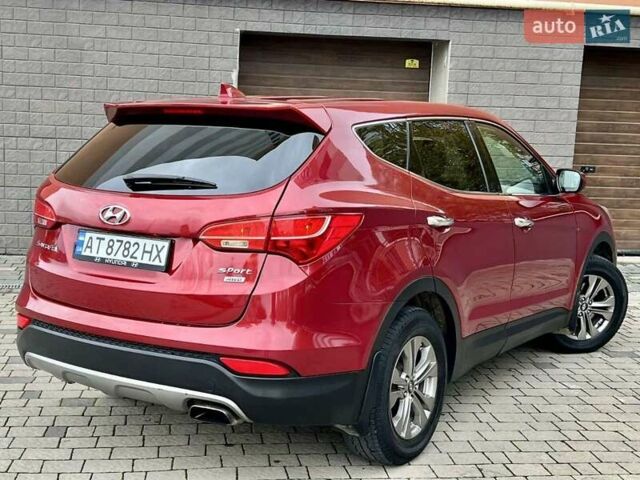 Красный Хендай Санта Фе, объемом двигателя 2.36 л и пробегом 205 тыс. км за 12800 $, фото 5 на Automoto.ua