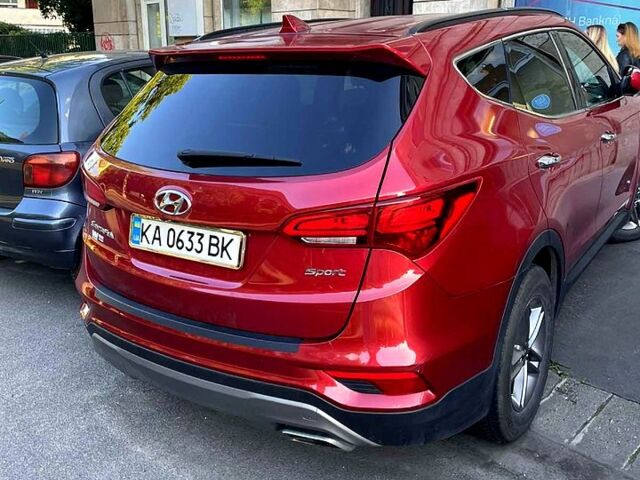 Красный Хендай Санта Фе, объемом двигателя 2.4 л и пробегом 91 тыс. км за 17000 $, фото 1 на Automoto.ua