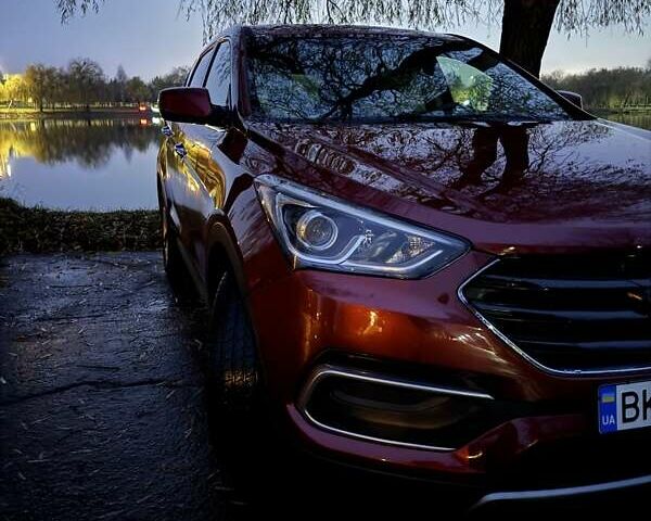 Красный Хендай Санта Фе, объемом двигателя 2.36 л и пробегом 194 тыс. км за 13500 $, фото 3 на Automoto.ua