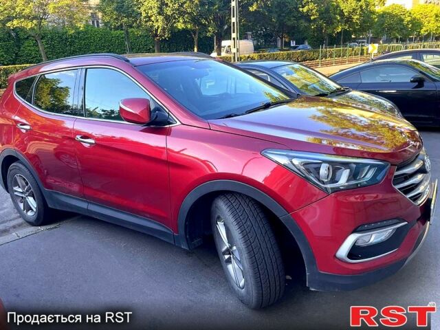 Красный Хендай Санта Фе, объемом двигателя 2.4 л и пробегом 91 тыс. км за 17000 $, фото 2 на Automoto.ua