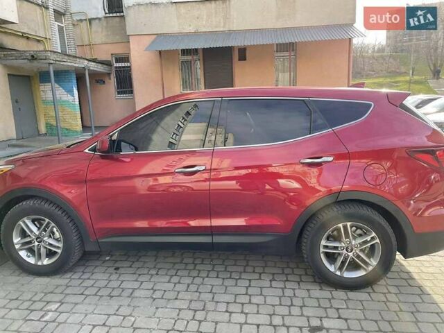 Красный Хендай Санта Фе, объемом двигателя 2.4 л и пробегом 135 тыс. км за 15000 $, фото 5 на Automoto.ua