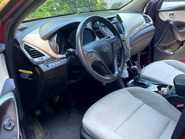 Красный Хендай Санта Фе, объемом двигателя 2.4 л и пробегом 91 тыс. км за 17000 $, фото 3 на Automoto.ua