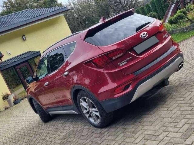 Красный Хендай Санта Фе, объемом двигателя 2 л и пробегом 57 тыс. км за 12500 $, фото 6 на Automoto.ua