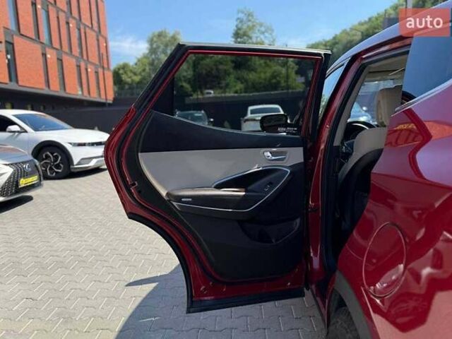 Красный Хендай Санта Фе, объемом двигателя 2.36 л и пробегом 92 тыс. км за 17200 $, фото 19 на Automoto.ua