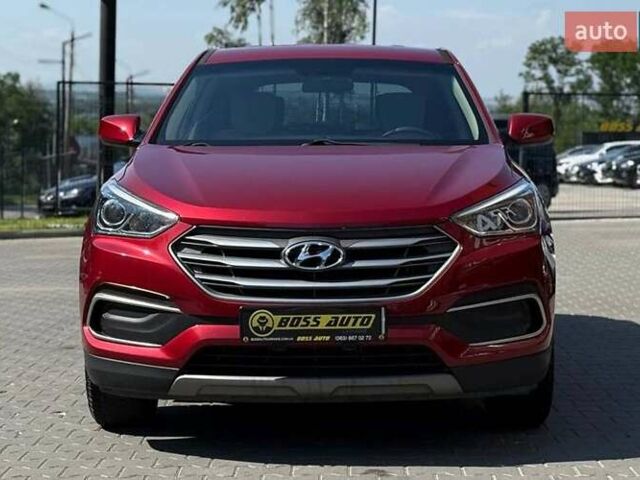Красный Хендай Санта Фе, объемом двигателя 2.36 л и пробегом 92 тыс. км за 17200 $, фото 1 на Automoto.ua