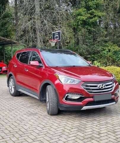 Красный Хендай Санта Фе, объемом двигателя 2 л и пробегом 57 тыс. км за 12500 $, фото 3 на Automoto.ua