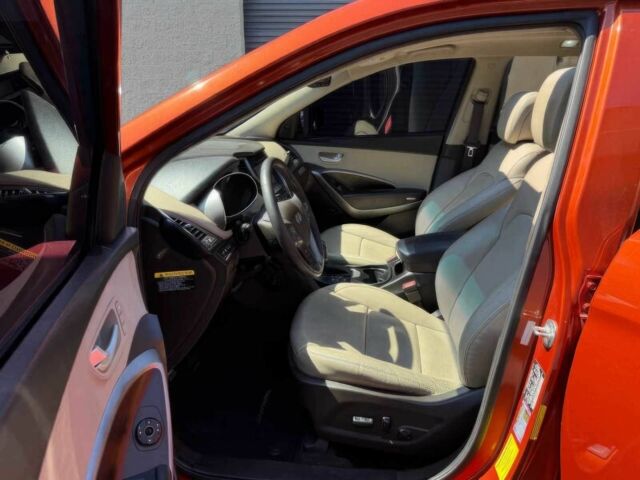 Красный Хендай Санта Фе, объемом двигателя 2 л и пробегом 50 тыс. км за 12500 $, фото 11 на Automoto.ua