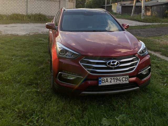 Красный Хендай Санта Фе, объемом двигателя 2.4 л и пробегом 102 тыс. км за 18550 $, фото 10 на Automoto.ua
