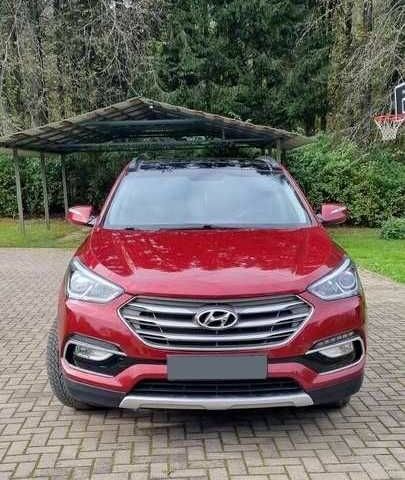 Красный Хендай Санта Фе, объемом двигателя 2 л и пробегом 57 тыс. км за 12500 $, фото 2 на Automoto.ua