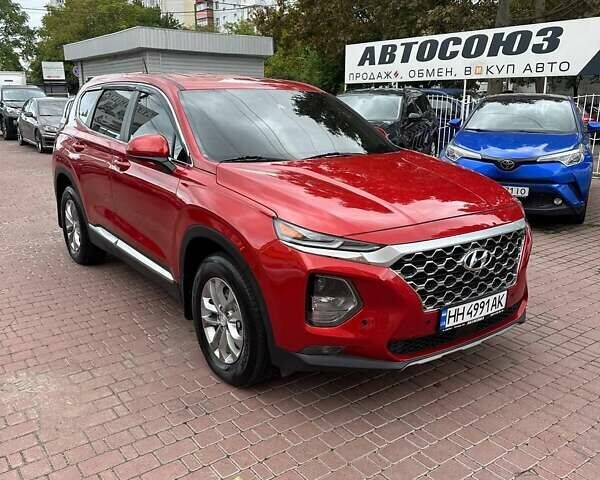 Красный Хендай Санта Фе, объемом двигателя 2.36 л и пробегом 63 тыс. км за 18300 $, фото 4 на Automoto.ua