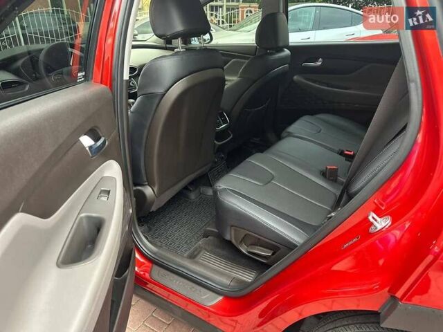 Красный Хендай Санта Фе, объемом двигателя 2.36 л и пробегом 63 тыс. км за 18300 $, фото 13 на Automoto.ua