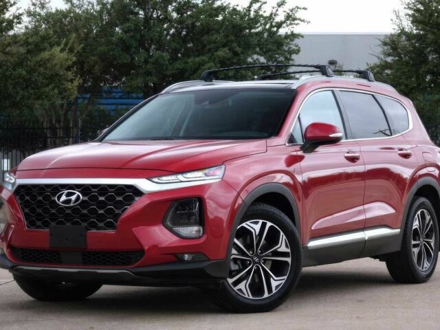 Красный Хендай Санта Фе, объемом двигателя 2 л и пробегом 45 тыс. км за 14700 $, фото 2 на Automoto.ua